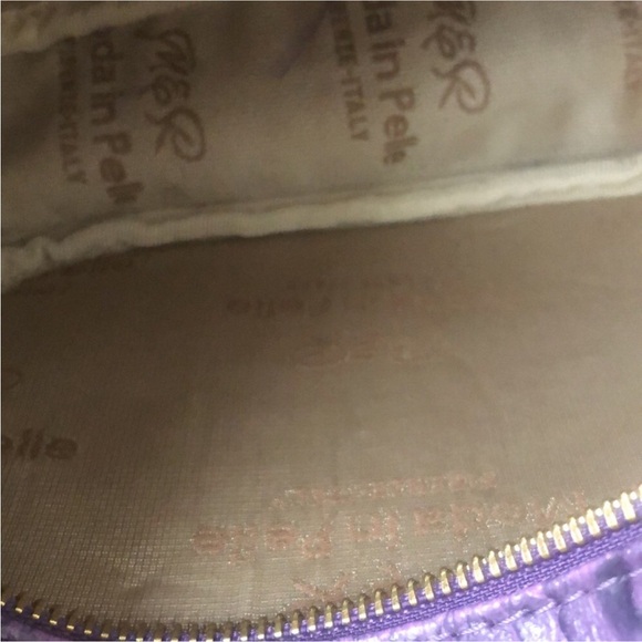 M&R ITALIAN LEATHER MODA IN PELLE CROSSBODY BAG - Picture 8 of 8